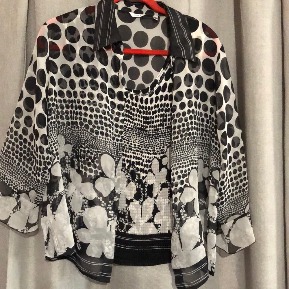 Nicola Sheer 2 piece top